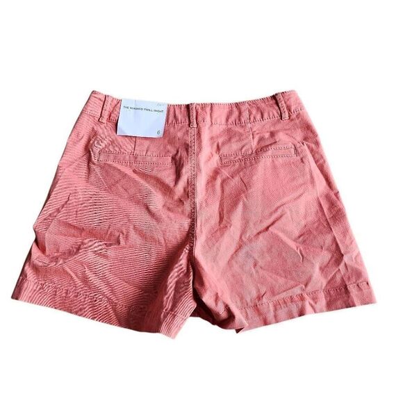 Loft womens Sz 6 coral the washed twill shorts - Picture 2 of 8